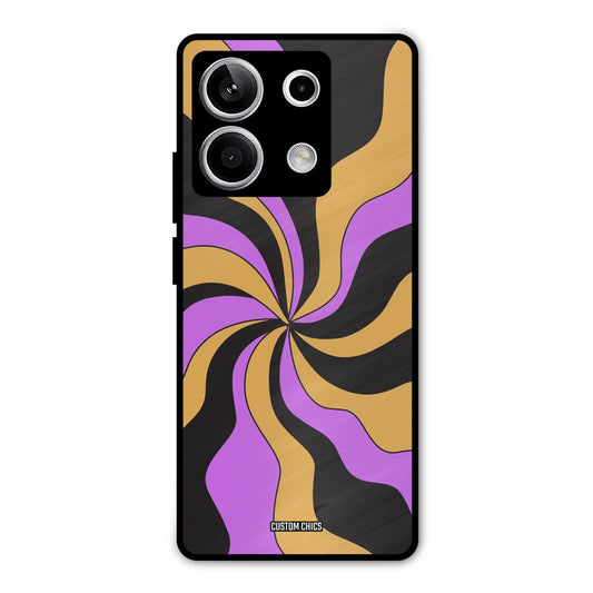 Wavy Stripes Redmi Note 13 5G Mobile Back Cover - Aesthetic PrintShield Case