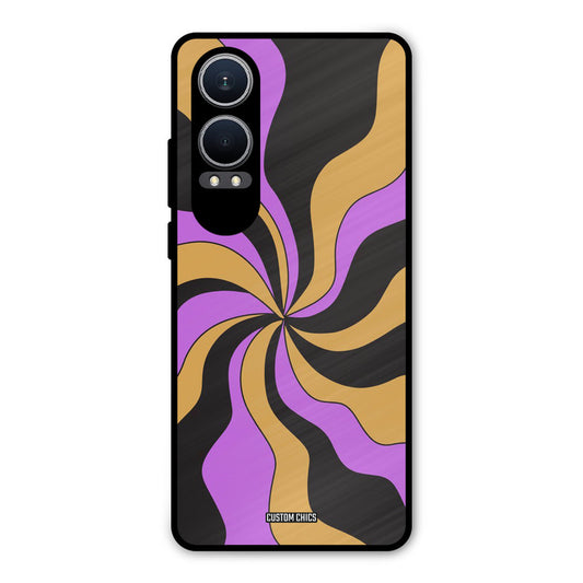 Wavy Stripes Oneplus Nord CE4 Lite Mobile Back Cover - Aesthetic PrintShield Case