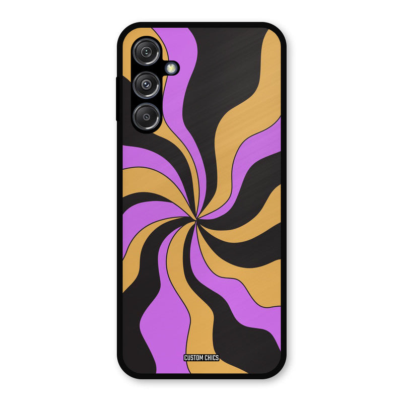 Wavy Stripes Samsung Galaxy M34 5G Mobile Back Cover - Aesthetic PrintShield Case