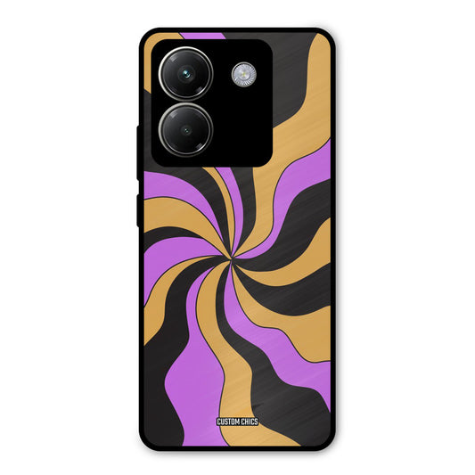 Wavy Stripes Poco M7 Pro Mobile Back Cover - Aesthetic PrintShield Case