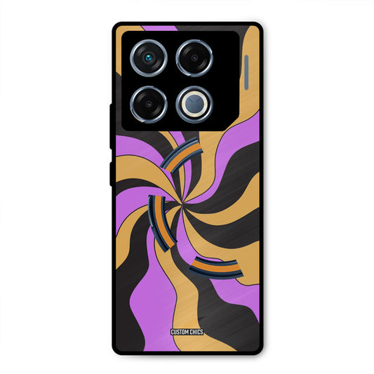 Wavy Stripes Infinix GT 20 Pro Mobile Back Cover - Aesthetic PrintShield Case