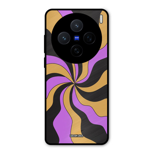 Wavy Stripes Vivo X200 Mobile Back Cover - Aesthetic PrintShield Case