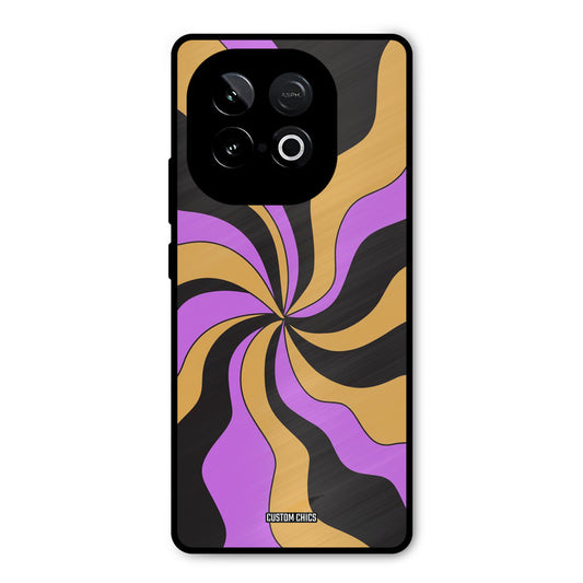 Wavy Stripes iQOO Neo 10 Mobile Back Cover - Aesthetic PrintShield Case
