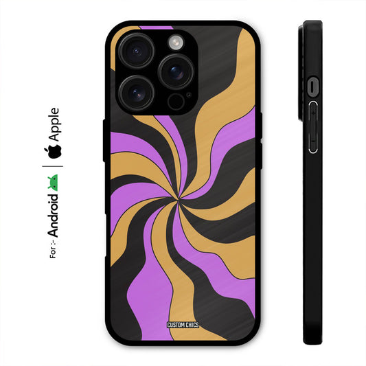 Wavy Stripes Case – Premium PrintShield Mobile Cover