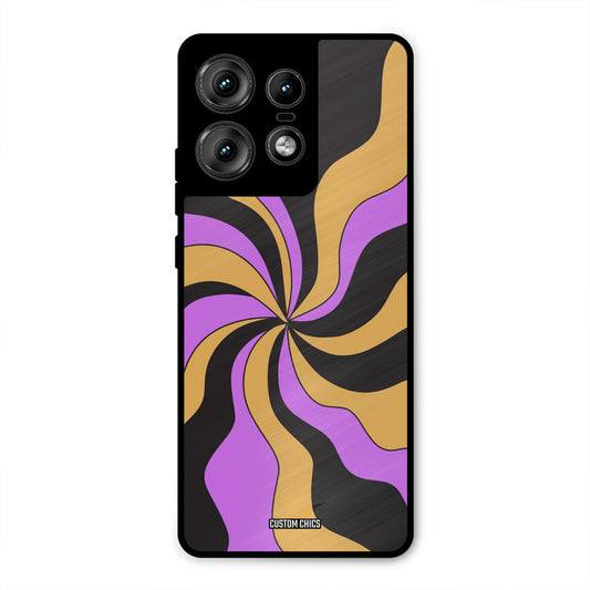 Wavy Stripes Motorola Edge 50 Pro Mobile Back Cover - Aesthetic PrintShield Case