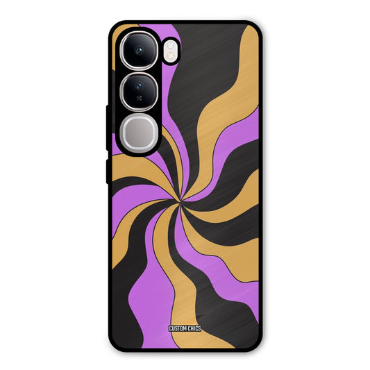 Wavy Stripes Vivo Y300 Mobile Back Cover - Aesthetic PrintShield Case