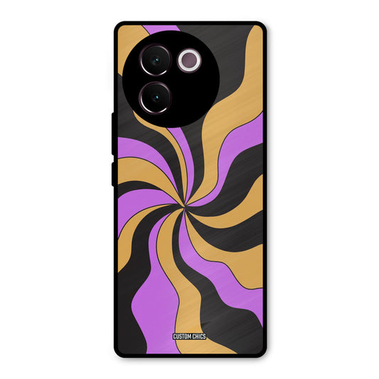 Wavy Stripes Vivo V30e Mobile Back Cover - Aesthetic PrintShield Case