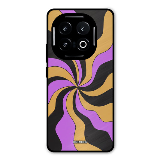 Wavy Stripes iQOO 13 Mobile Back Cover - Aesthetic PrintShield Case