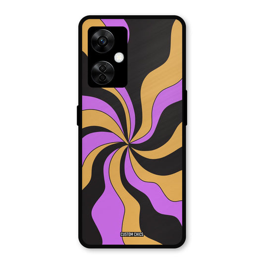 Wavy Stripes OnePlus Nord CE 3 Lite Mobile Back Cover - Aesthetic PrintShield Case