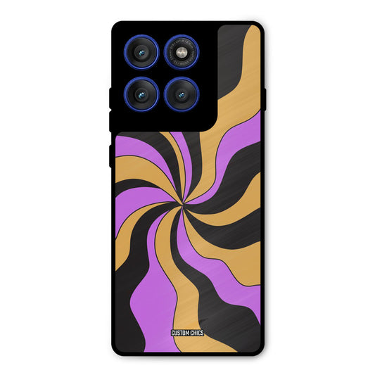 Wavy Stripes Motorola Edge 60 Pro Mobile Back Cover - Aesthetic PrintShield Case