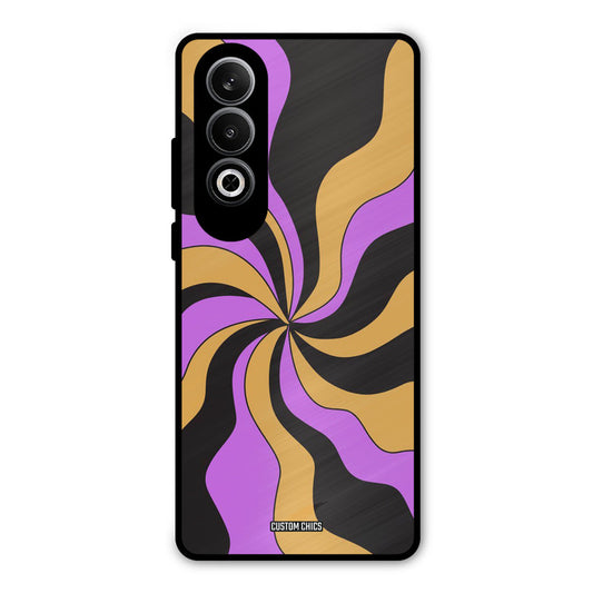 Wavy Stripes OnePlus Nord CE4 Mobile Back Cover - Aesthetic PrintShield Case
