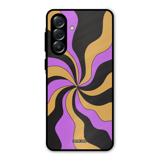Wavy Stripes Samsung Galaxy A36 Mobile Back Cover - Aesthetic PrintShield Case