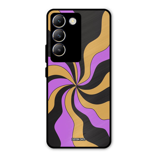 Wavy Stripes Vivo Y200e Mobile Back Cover - Aesthetic PrintShield Case
