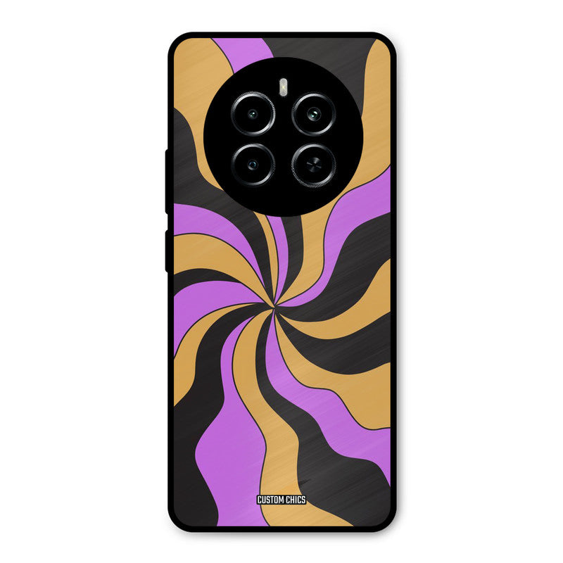 Wavy Stripes Realme P1 5G Mobile Back Cover - Aesthetic PrintShield Case