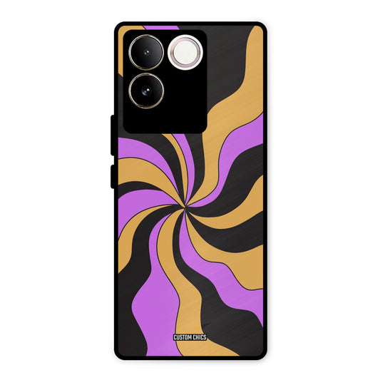 Wavy Stripes Vivo T2 Pro Mobile Back Cover - Aesthetic PrintShield Case