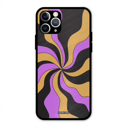 Wavy Stripes IPhone 11 Pro Max Mobile Back Cover - Aesthetic PrintShield Case