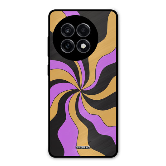 Wavy Stripes OnePlus 13R Mobile Back Cover - Aesthetic PrintShield Case