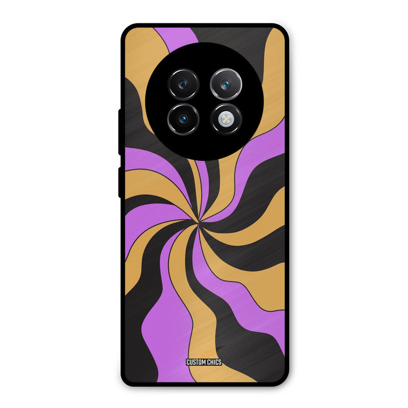 Wavy Stripes Realme 13 Plus Mobile Back Cover - Aesthetic PrintShield Case