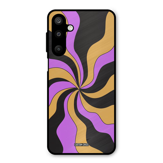 Wavy Stripes Samsung Galaxy M16 Mobile Back Cover - Aesthetic PrintShield Case