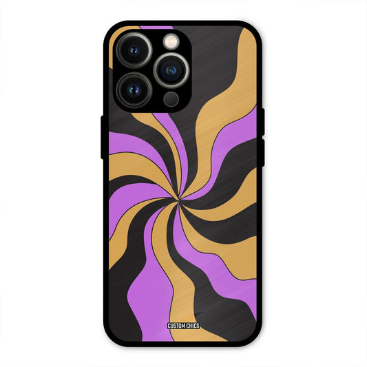 Wavy Stripes iPhone 13 Pro Mobile Back Cover - Aesthetic PrintShield Case