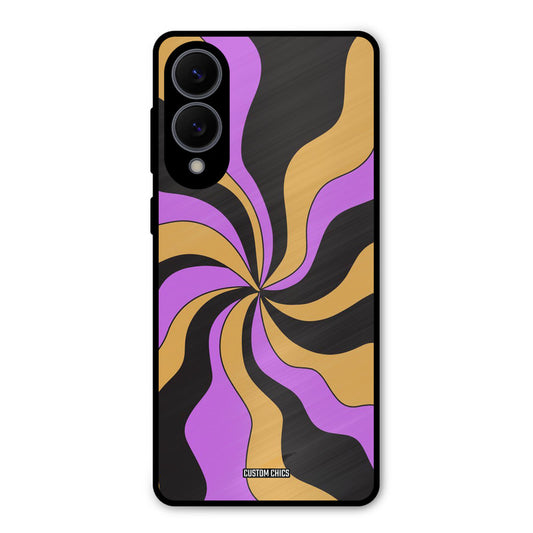 Wavy Stripes Samsung Galaxy S25 Edge Mobile Back Cover - Aesthetic PrintShield Case