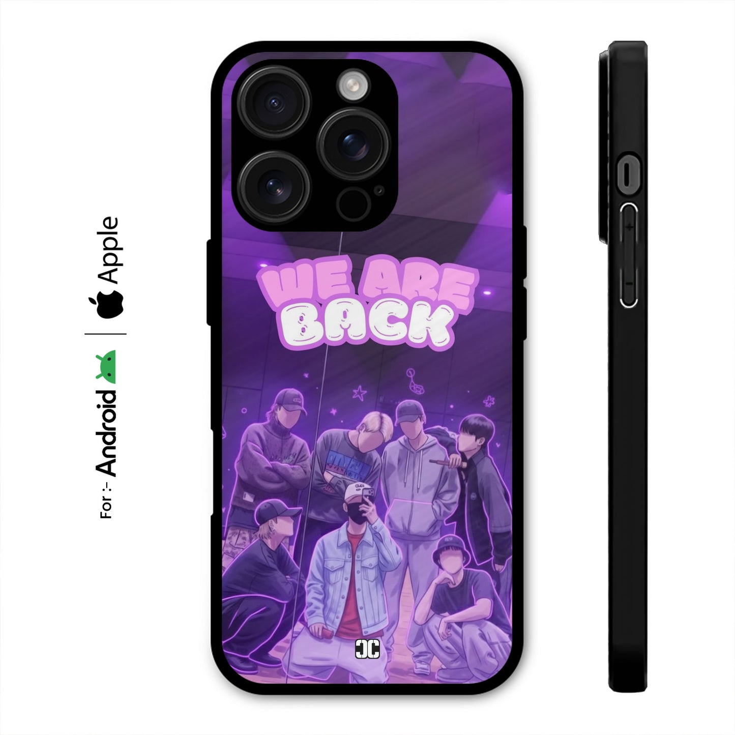 We Are Back Case – Premium PrintShield Mobile Cover