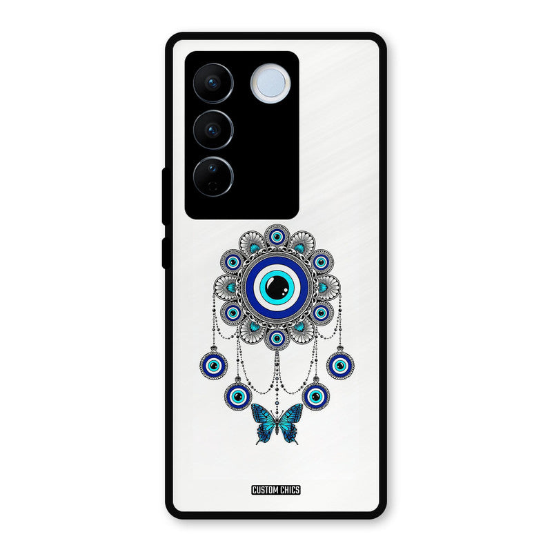 White Dream Vivo V27 Pro Mobile Back Cover - Aesthetic PrintShield Case
