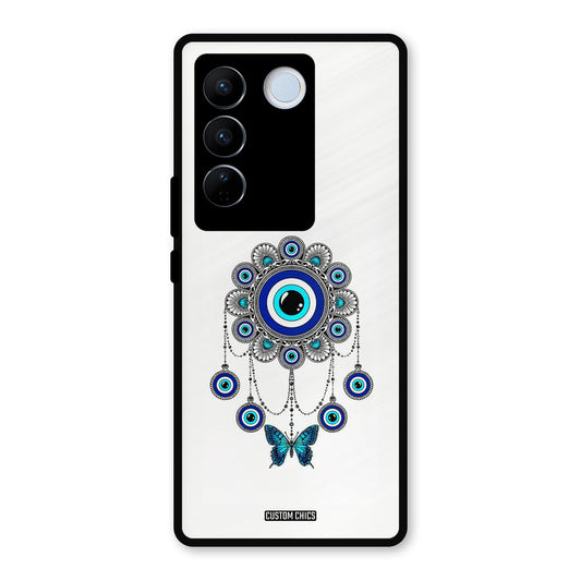 White Dream Vivo V27 Pro Mobile Back Cover - Aesthetic PrintShield Case