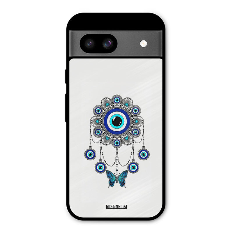 White Dream Google Pixel 8a Mobile Back Cover - Aesthetic PrintShield Case