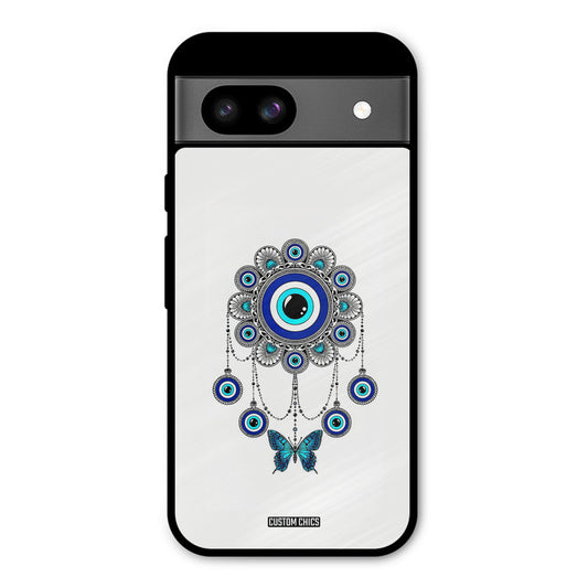 White Dream Google Pixel 8a Mobile Back Cover - Aesthetic PrintShield Case