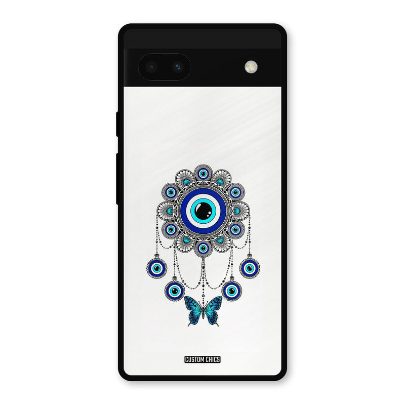 White Dream Google Pixel 6a Mobile Back Cover - Aesthetic PrintShield Case
