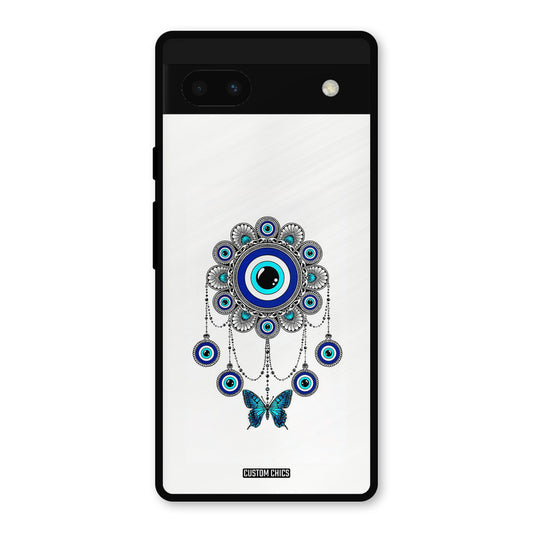 White Dream Google Pixel 6a Mobile Back Cover - Aesthetic PrintShield Case