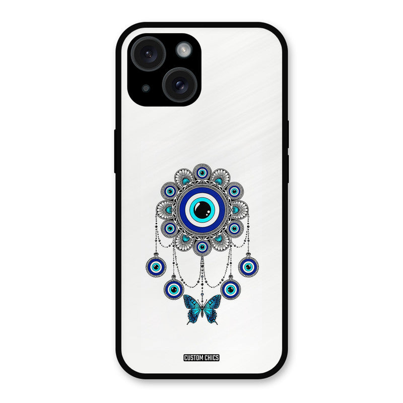 White Dream iPhone 15 Mobile Back Cover - Aesthetic PrintShield Case
