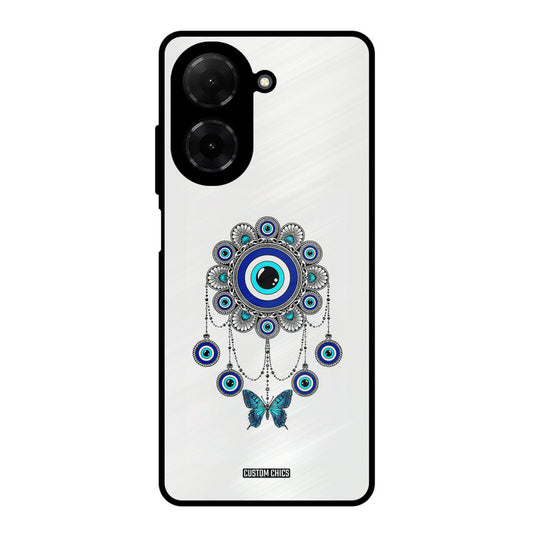 White Dream Poco C71 Mobile Back Cover - Aesthetic PrintShield Case