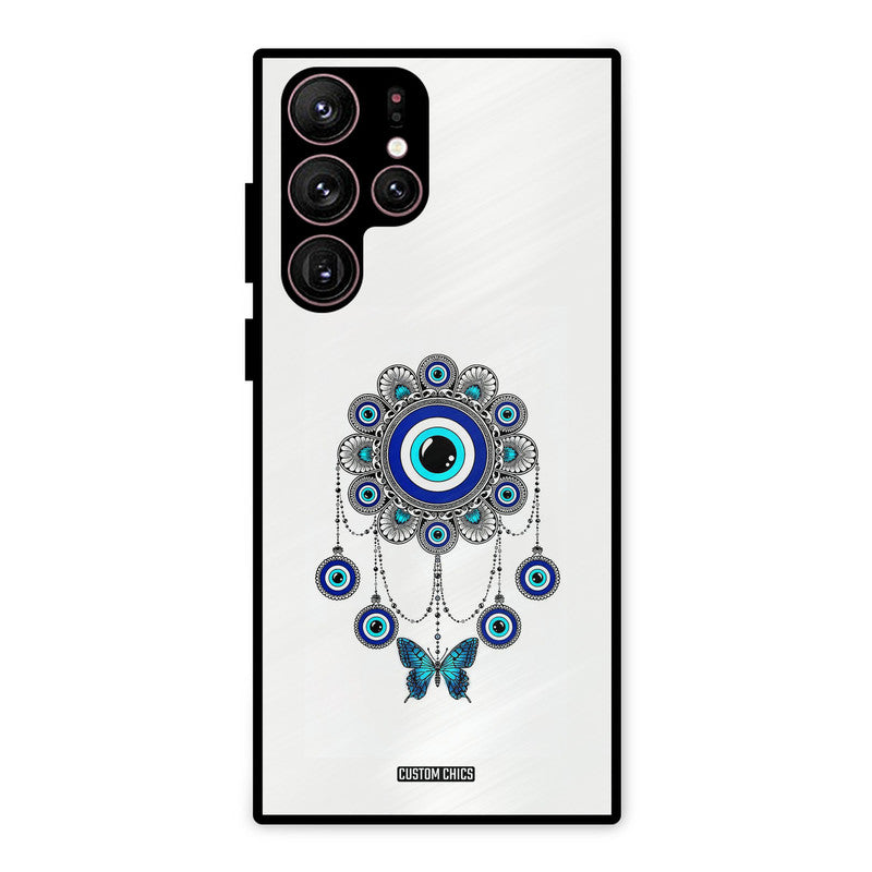White Dream Samsung Galaxy S22 Ultra Mobile Back Cover - Aesthetic PrintShield Case