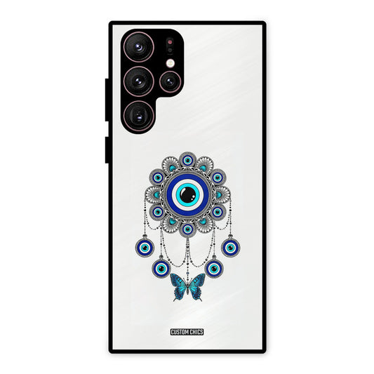 White Dream Samsung Galaxy S22 Ultra Mobile Back Cover - Aesthetic PrintShield Case