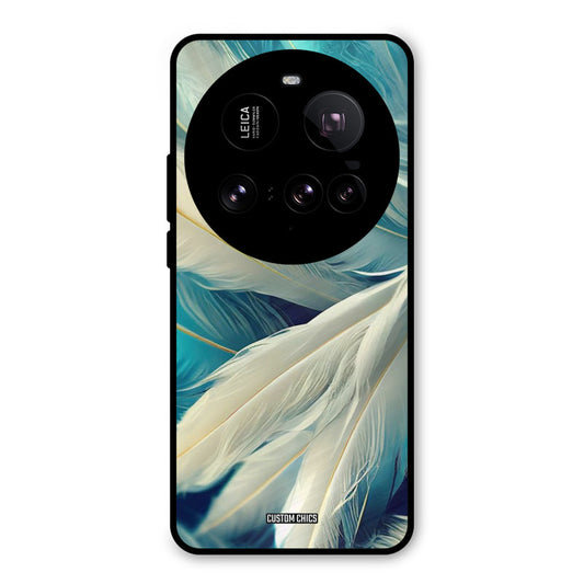 White Feather Xiaomi Mi 15 Ultra Mobile Back Cover - Aesthetic PrintShield Case