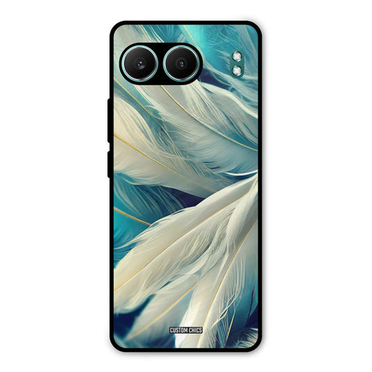 White Feather OnePlus Nord 4 Mobile Back Cover - Aesthetic PrintShield Case