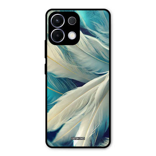 White Feather Oppo K13 5G Mobile Back Cover - Aesthetic PrintShield Case