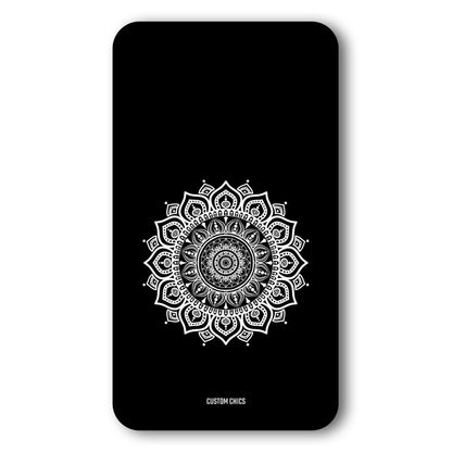 White Mandala Art Case – Premium PrintShield Mobile Cover