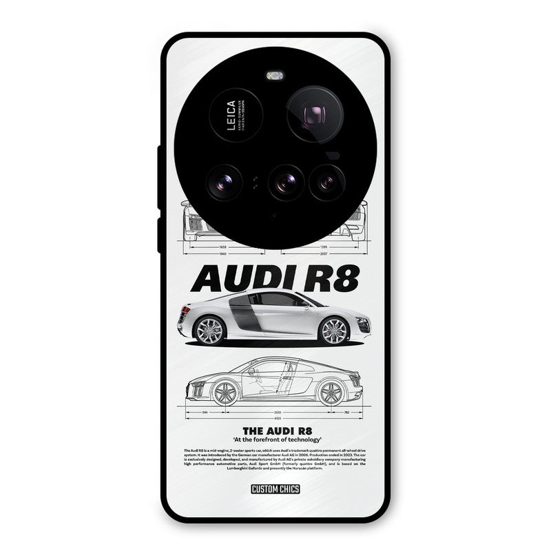 White Supercar Xiaomi Mi 15 Ultra Mobile Back Cover - Car&Bike PrintShield Case