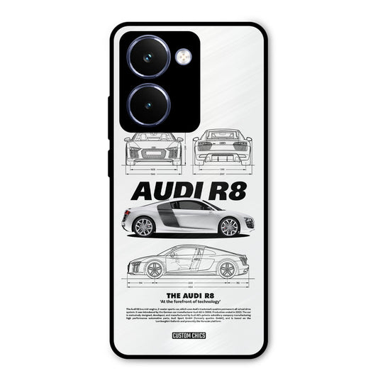 White Supercar Realme P3 Ultra Mobile Back Cover - Car&Bike PrintShield Case