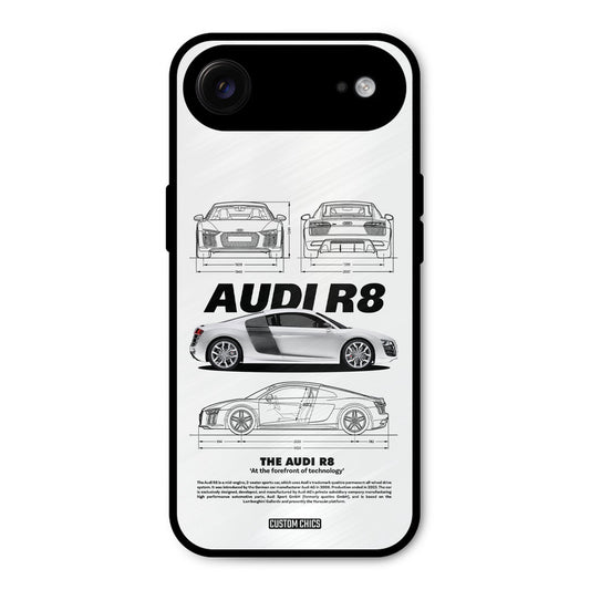 White Supercar iPhone Air Mobile Back Cover - Car&Bike PrintShield Case