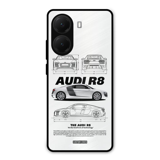 White Supercar Poco X7 Pro Mobile Back Cover - Car&Bike PrintShield Case