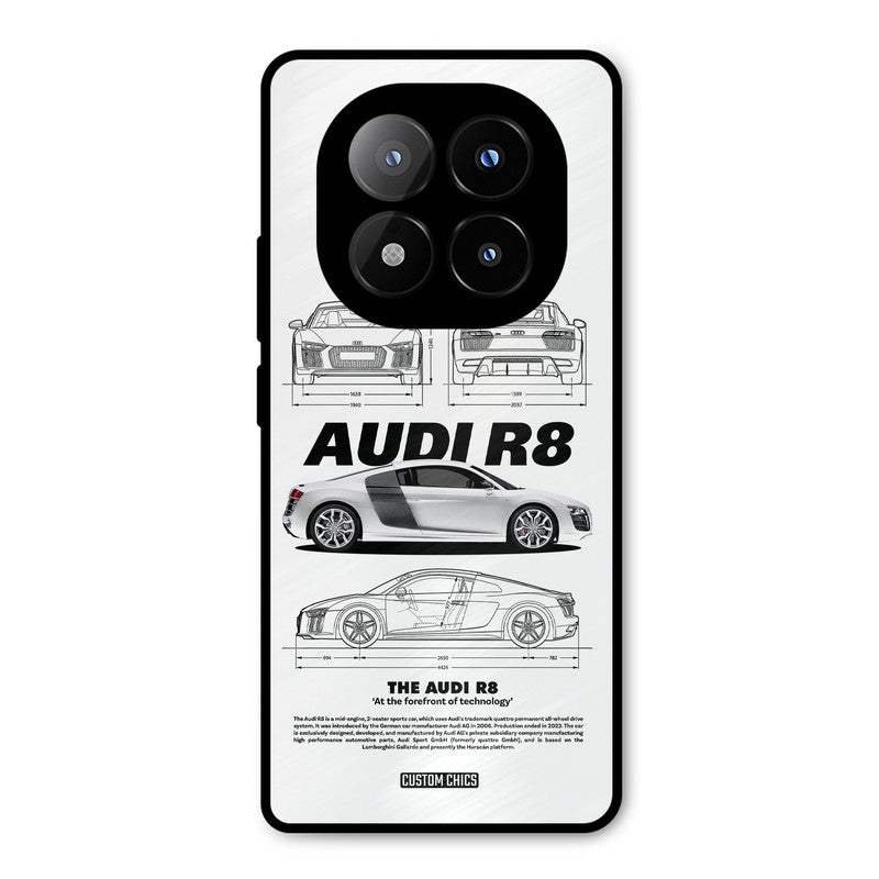 White Supercar Redmi Note 14 Pro Plus 5G Mobile Back Cover - Car&Bike PrintShield Case