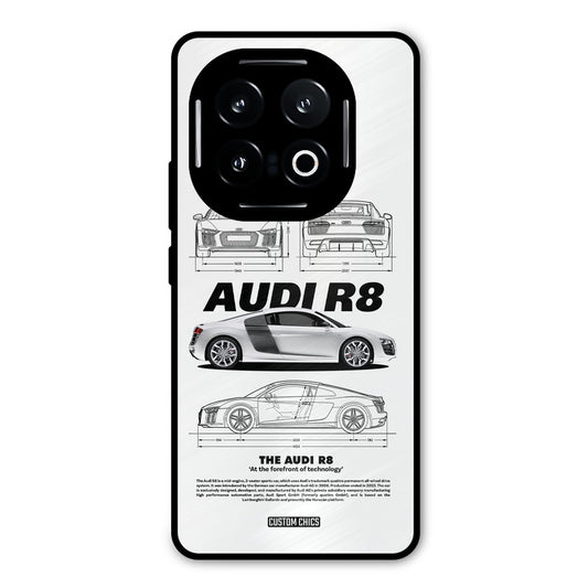 White Supercar iQOO 13 Mobile Back Cover - Car&Bike PrintShield Case