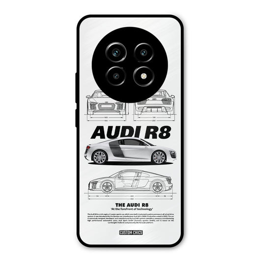 White Supercar Realme 13 Pro Mobile Back Cover - Car&Bike PrintShield Case