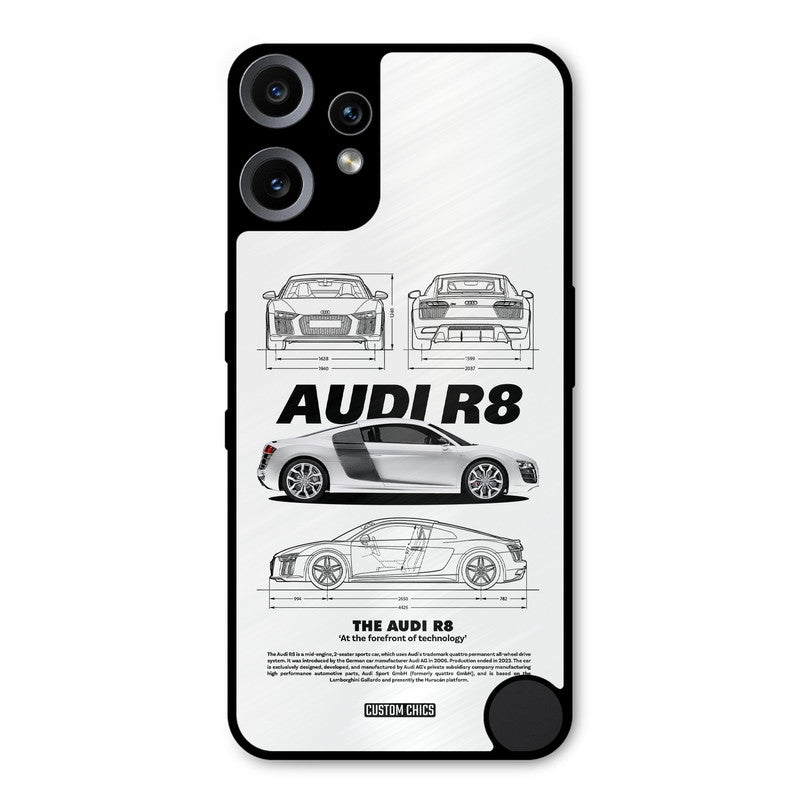 White Supercar Nothing CMF Phone 2 Pro Mobile Back Cover - Car&Bike PrintShield Case
