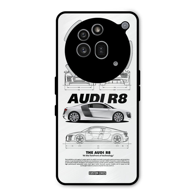 White Supercar Nothing Phone 3A Pro Mobile Back Cover - Car&Bike PrintShield Case