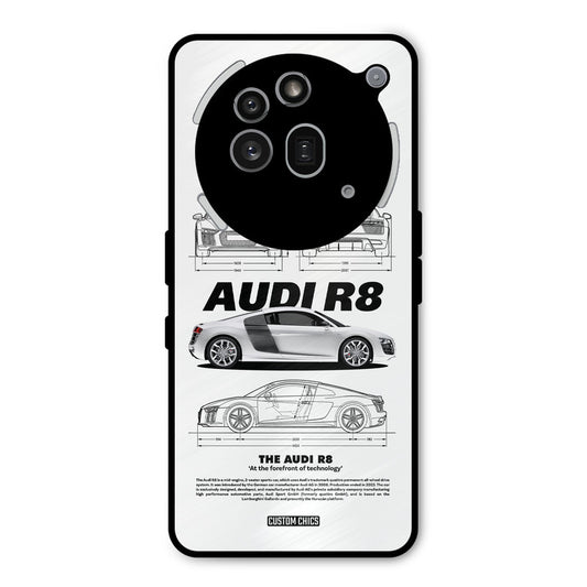 White Supercar Nothing Phone 3A Pro Mobile Back Cover - Car&Bike PrintShield Case